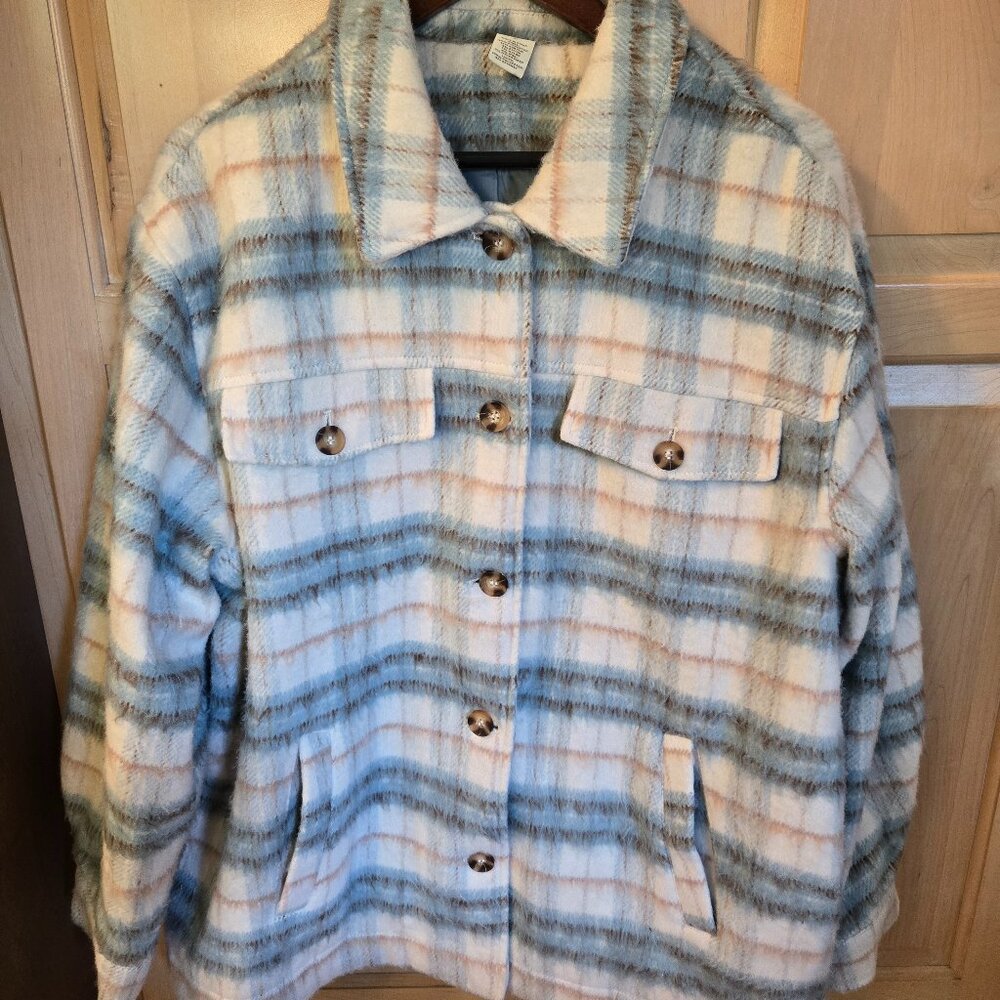 Wonderly Women's Faux Wool Shacket size XL